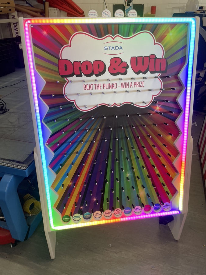 Plinko game boards