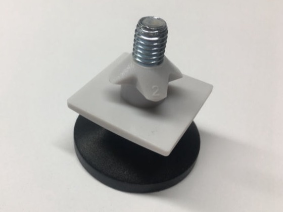 T3 Replacement foot with m8 threaded bayonet