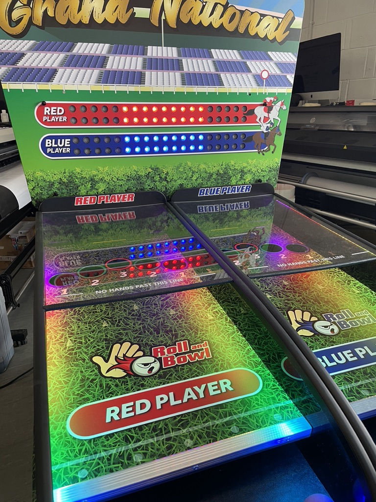 2 Player roll a ball derby games