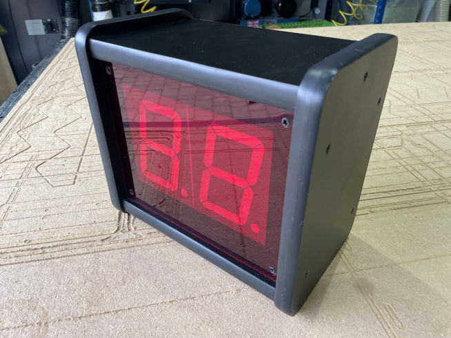 General purpose count up digital timer display