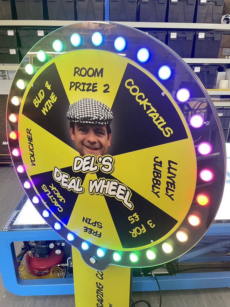 custom made prize wheels