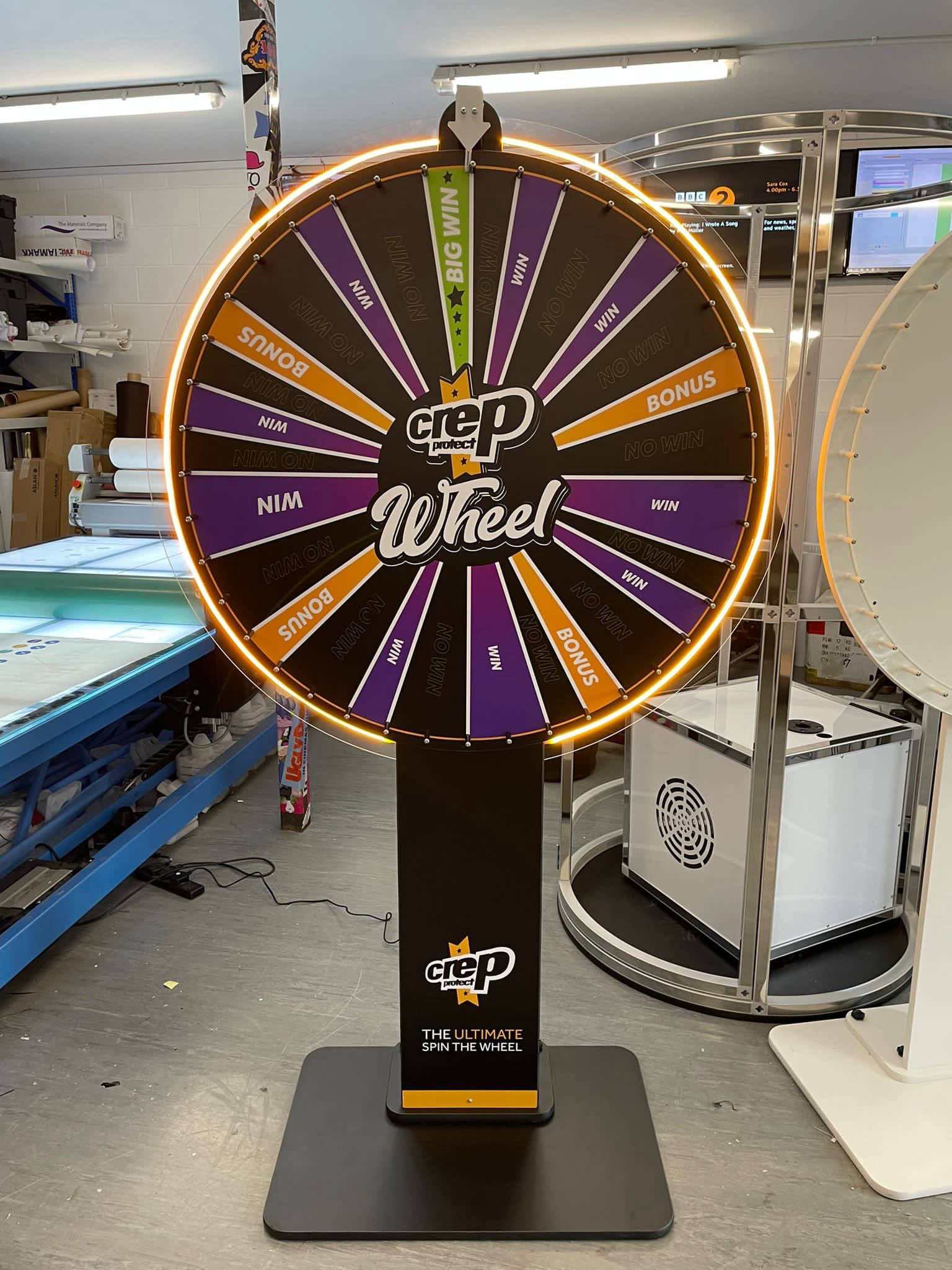 Prize wheels and wheel of fortune games