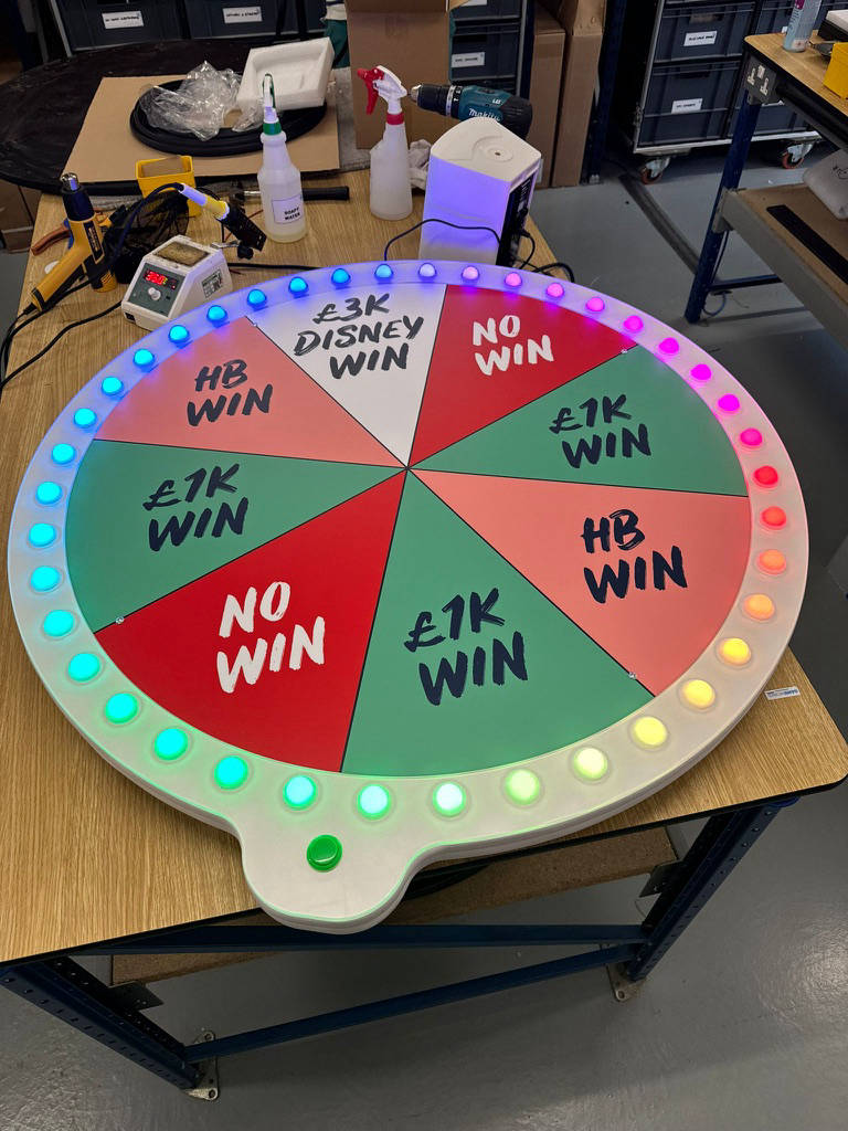 electronic wheel of fortune
