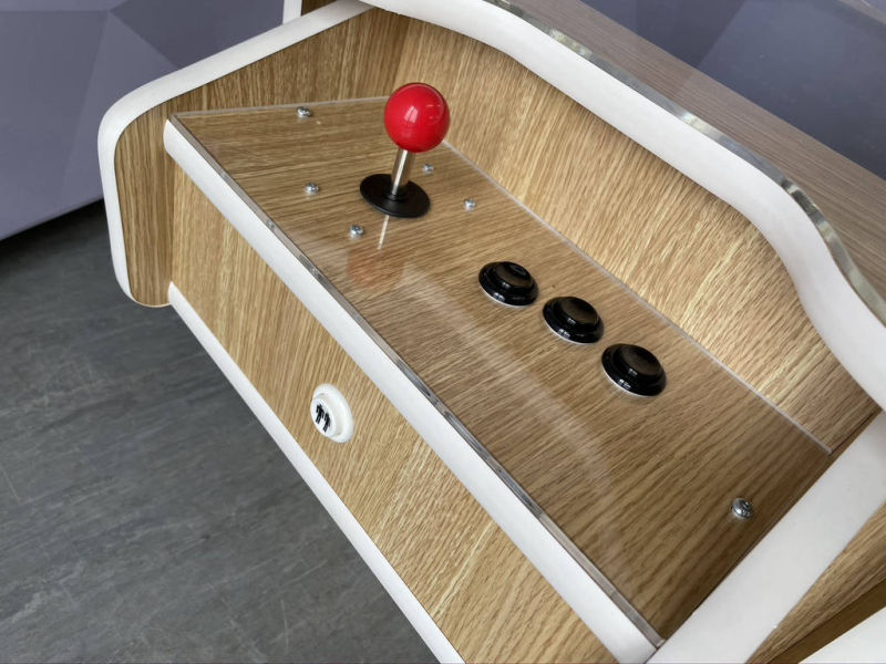 Sit down retrocade machine