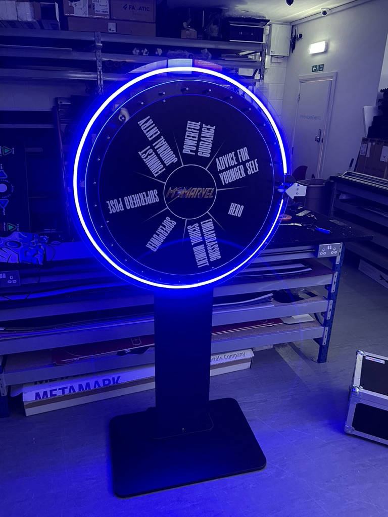 Uk Wheel of fortune manufacture