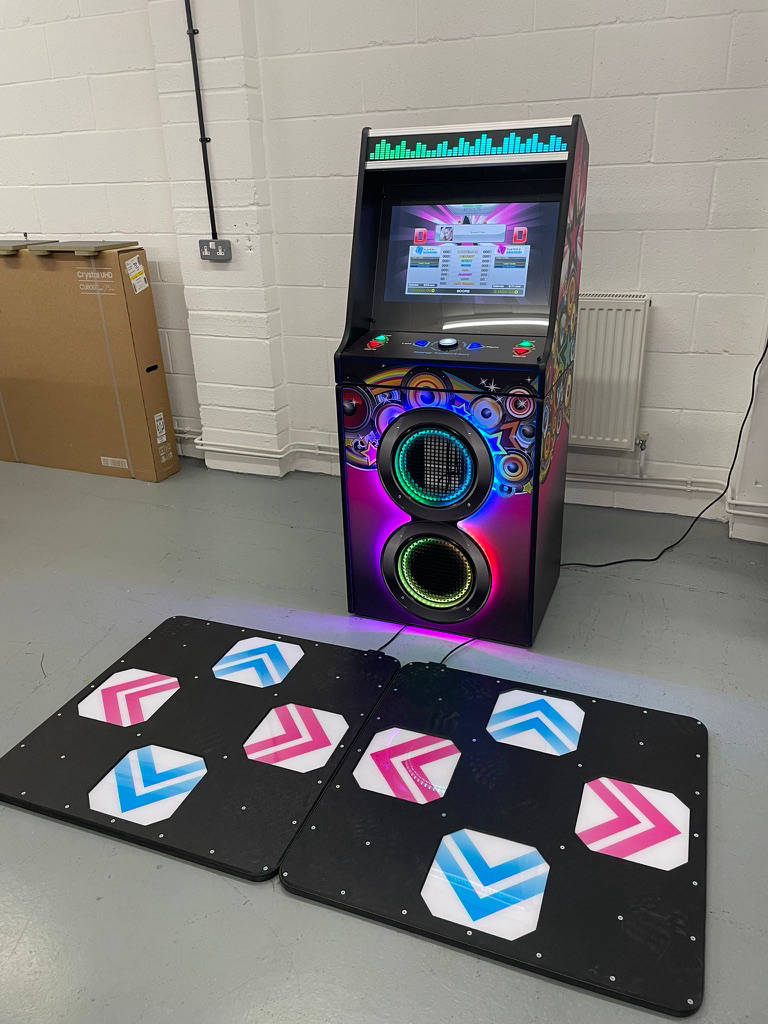 Portable dance dance machine
