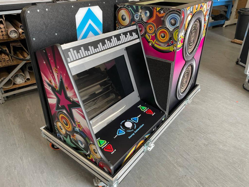 Dance machine flight case