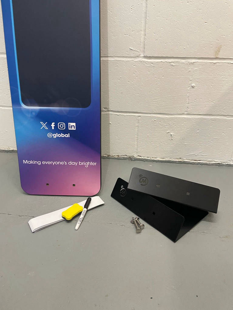 Portable magnetic score boards