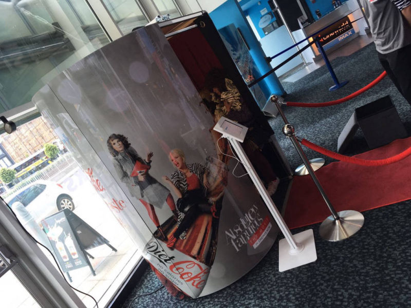 Photo booth branding
