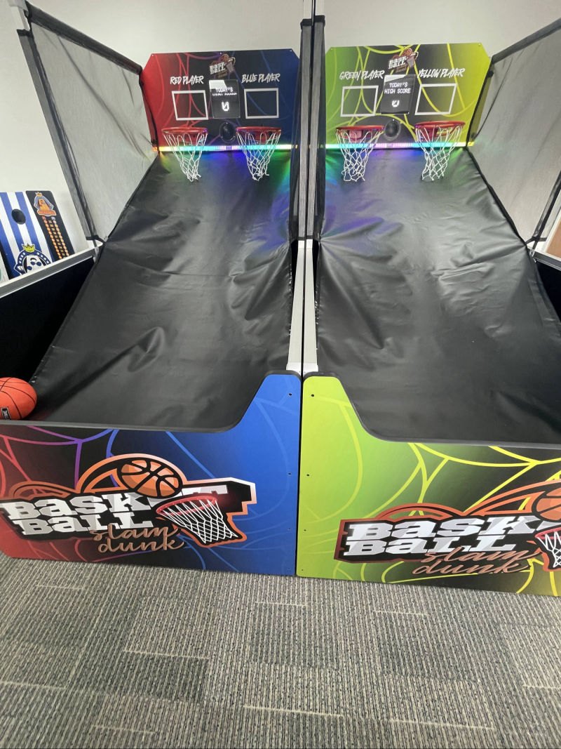 Link up basketball systems