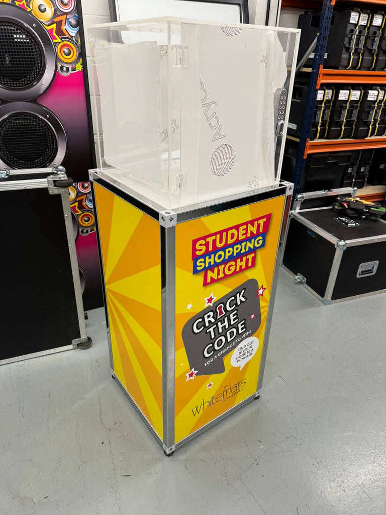 Branded vault promotion game