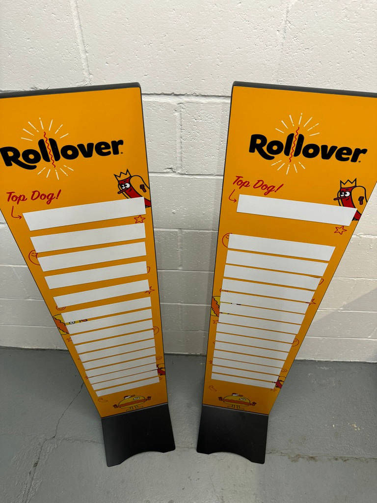 Branded score boards for sale