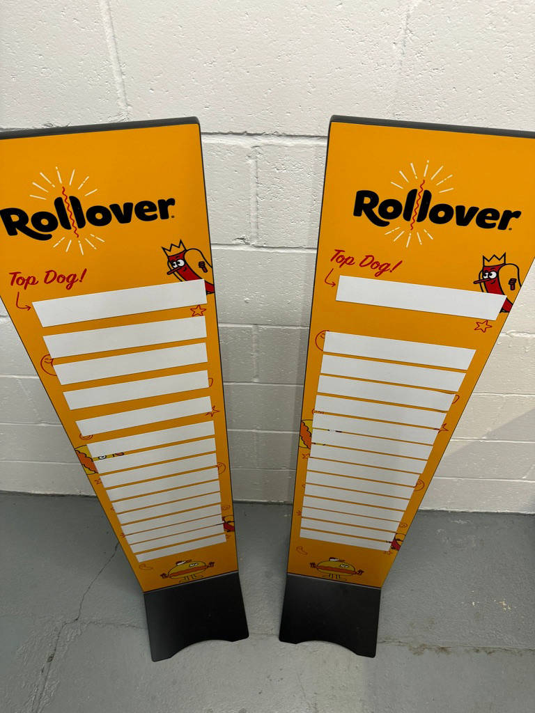 Branded score boards for sale