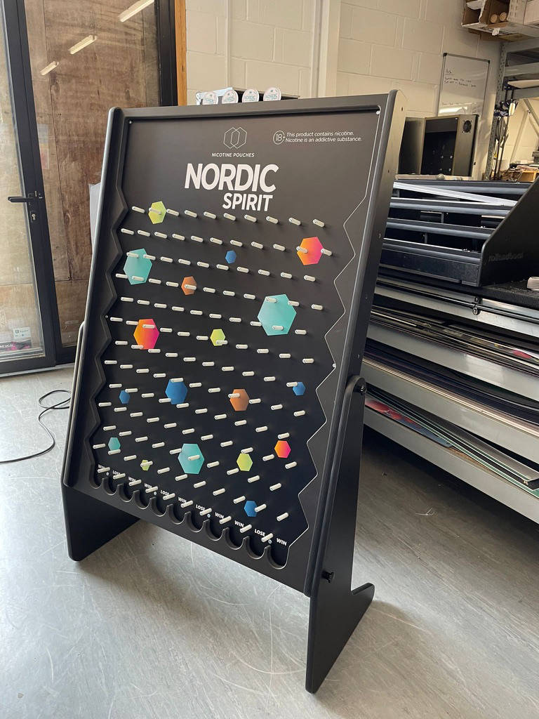 Nordic spirit branded plinko game