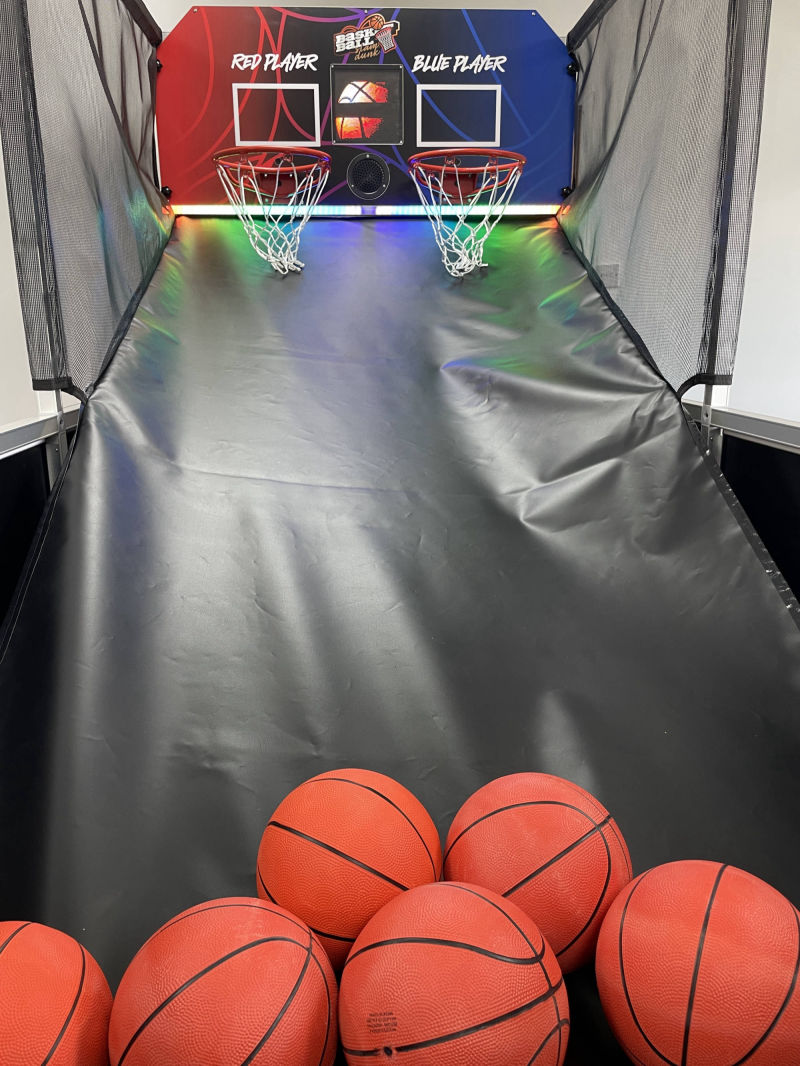 Portable event basketball games