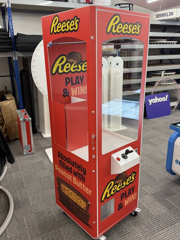 branded promo prize crane