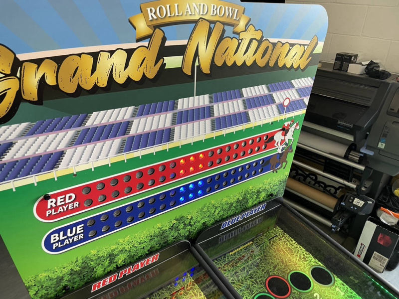 UK made roll a ball games