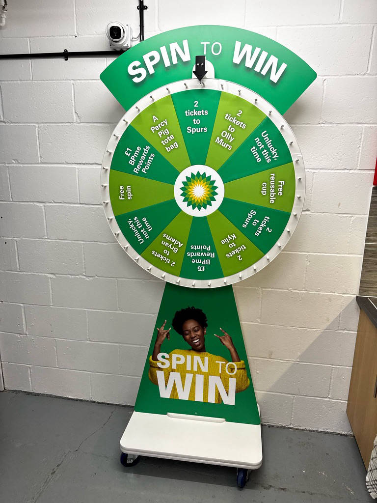 Custom wheel of fortune