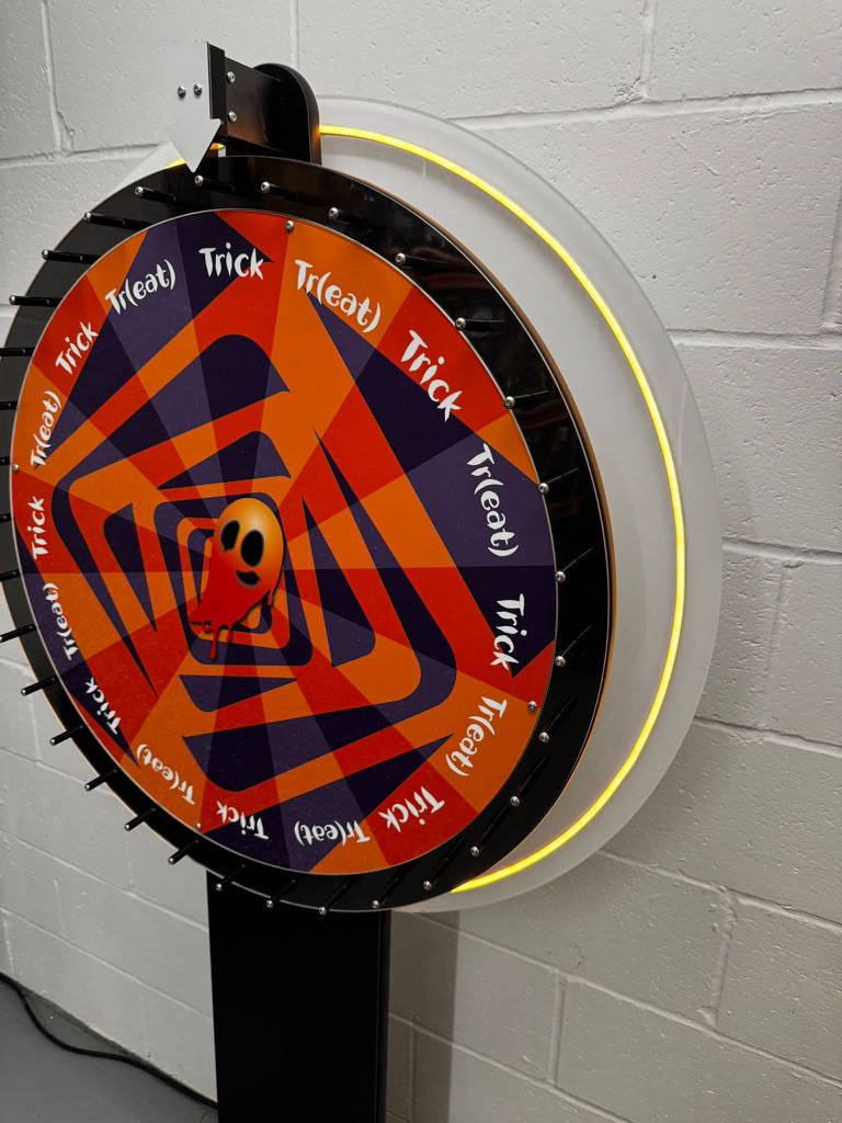 Nandos prize wheel