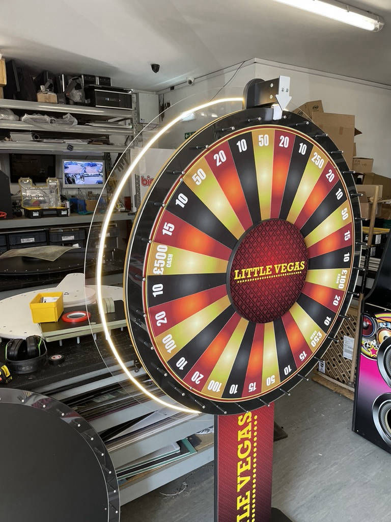 large magnetic prize wheel