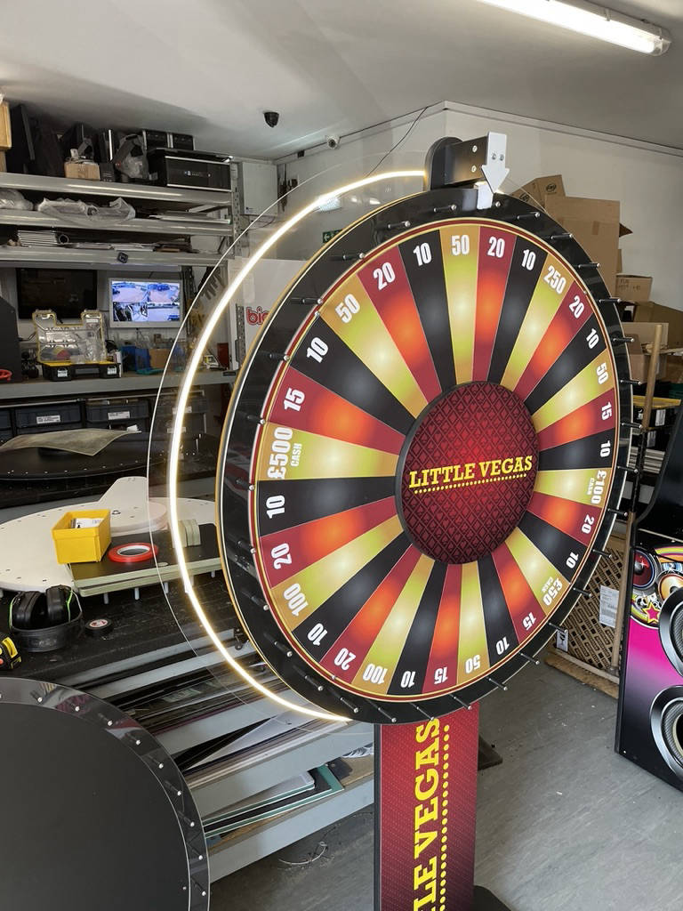 large magnetic prize wheel