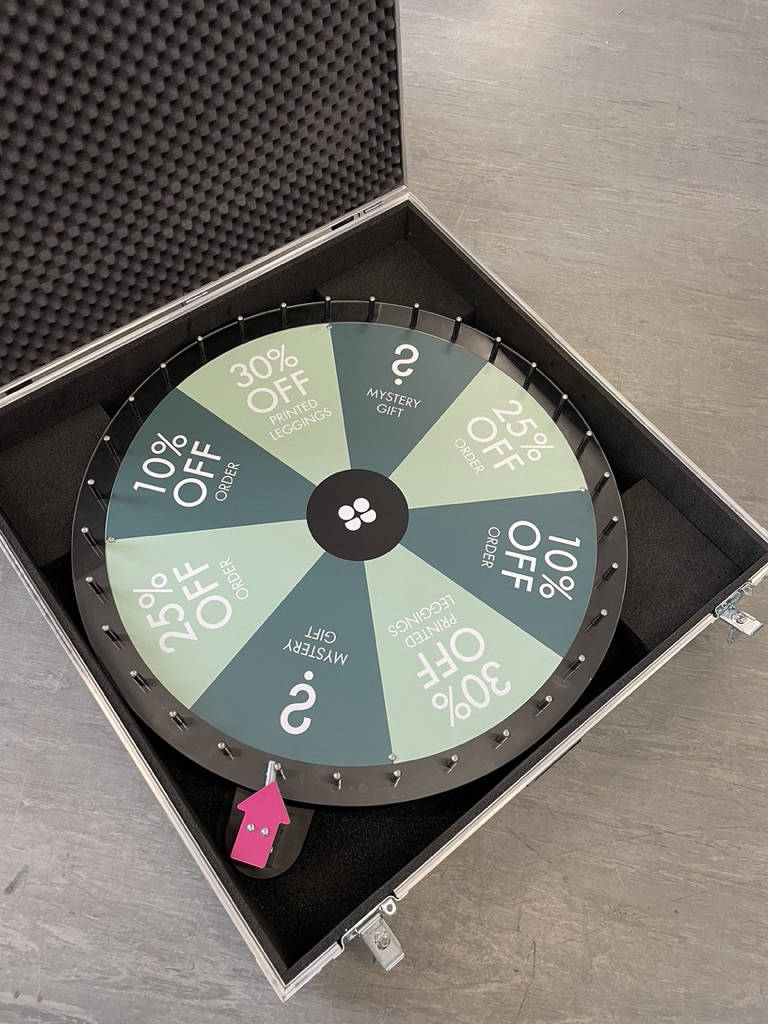 prize wheel flight case