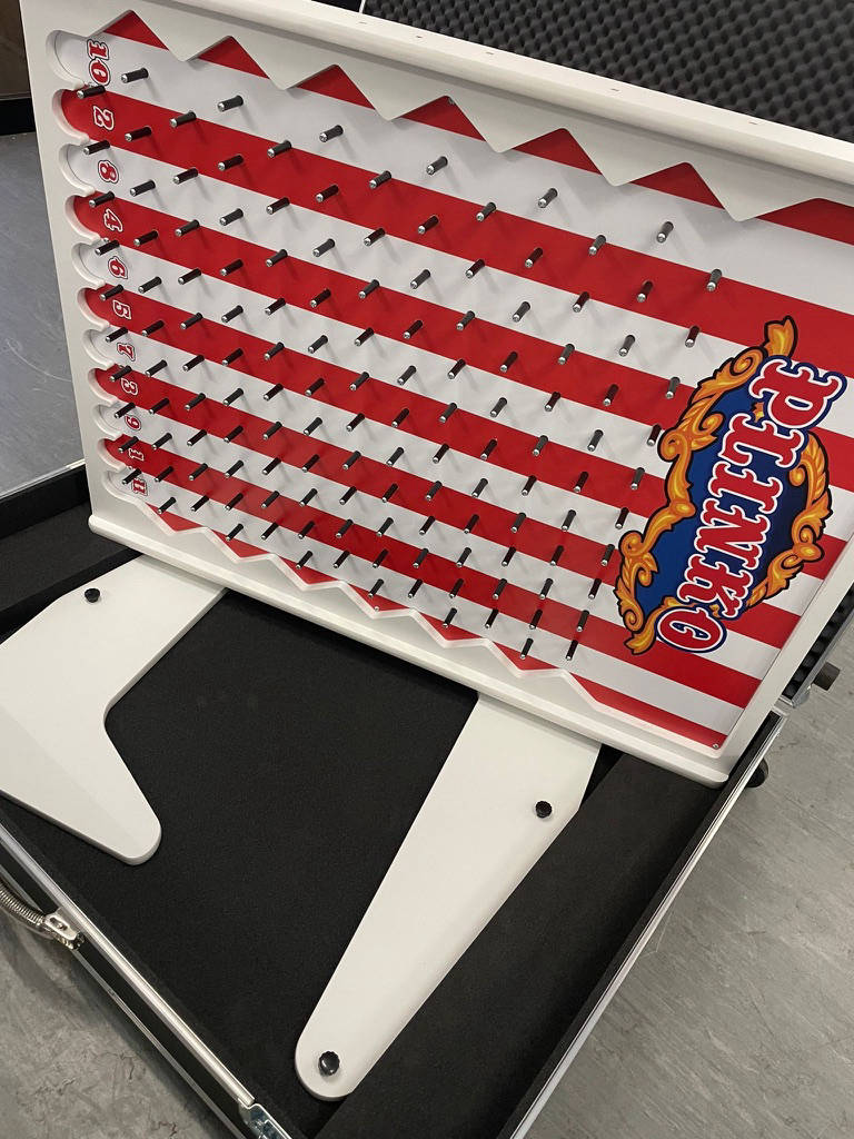 Plinko in flight case