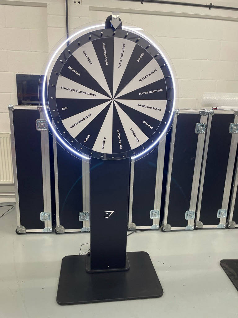 Manufacturer of spinning prize wheels
