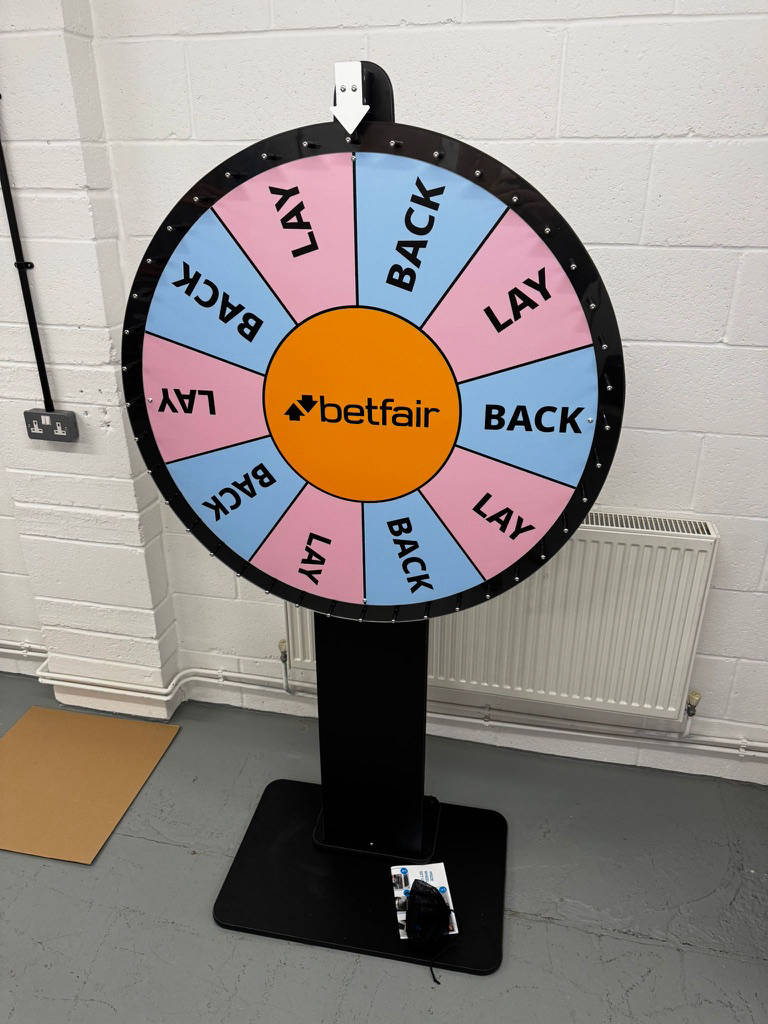 Portable prize wheel