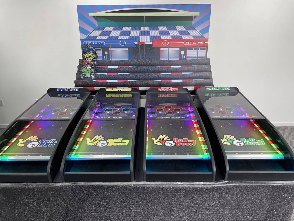 Roller ball games made in the UK