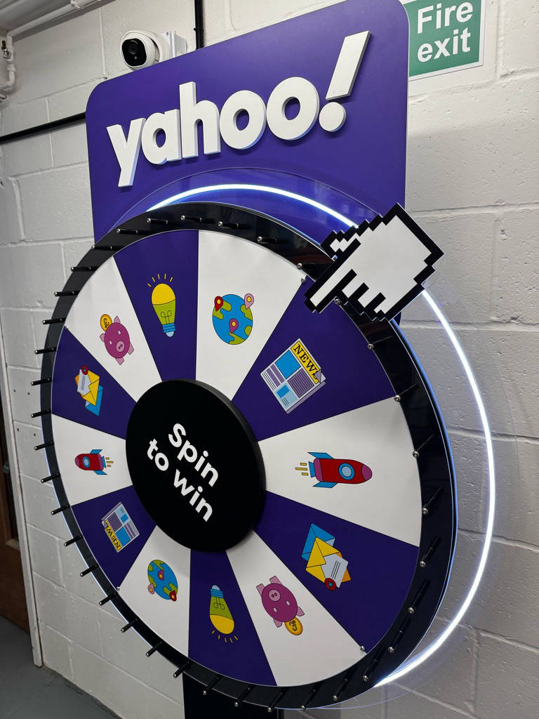 Custom prize wheel of fortune