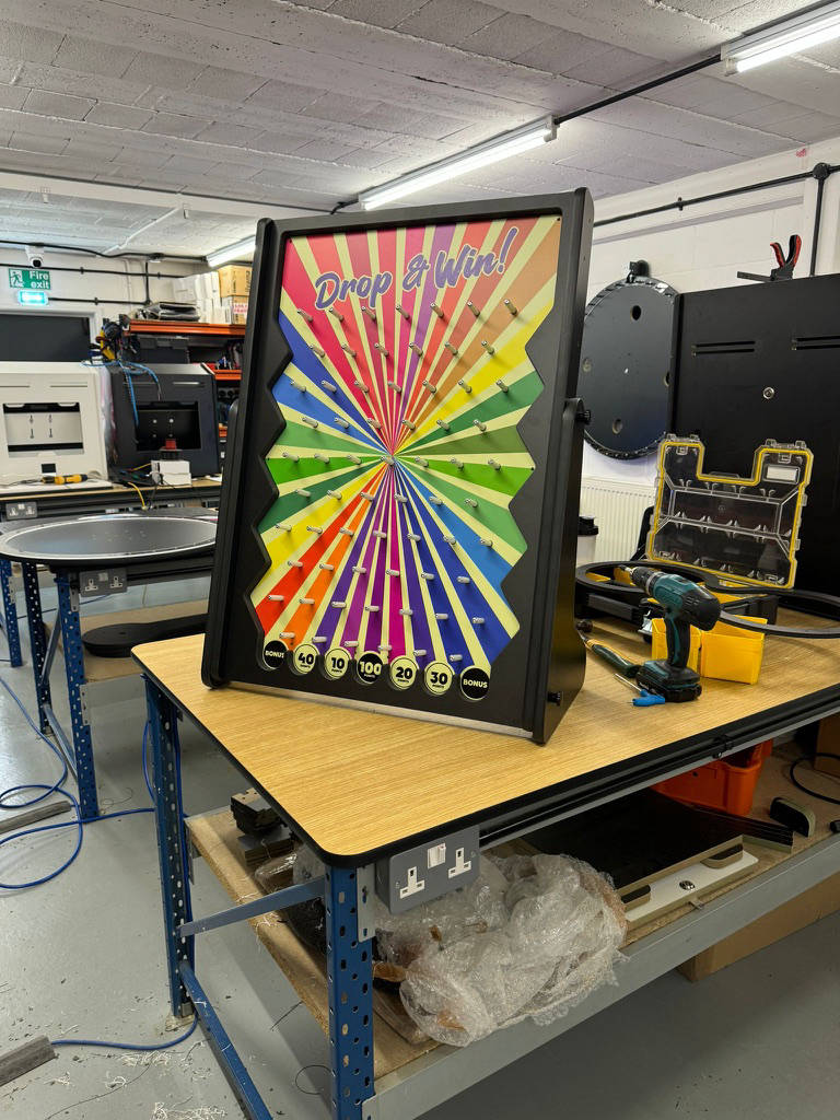 Mini table top plinko