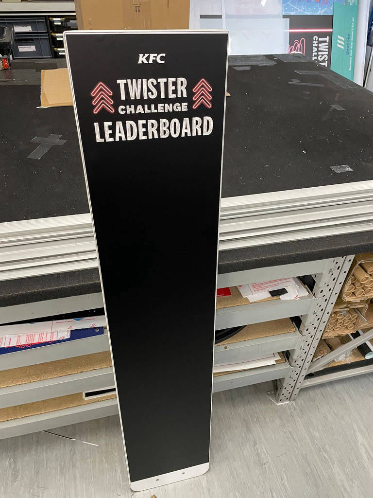Dry wipe score board hire and sales for events