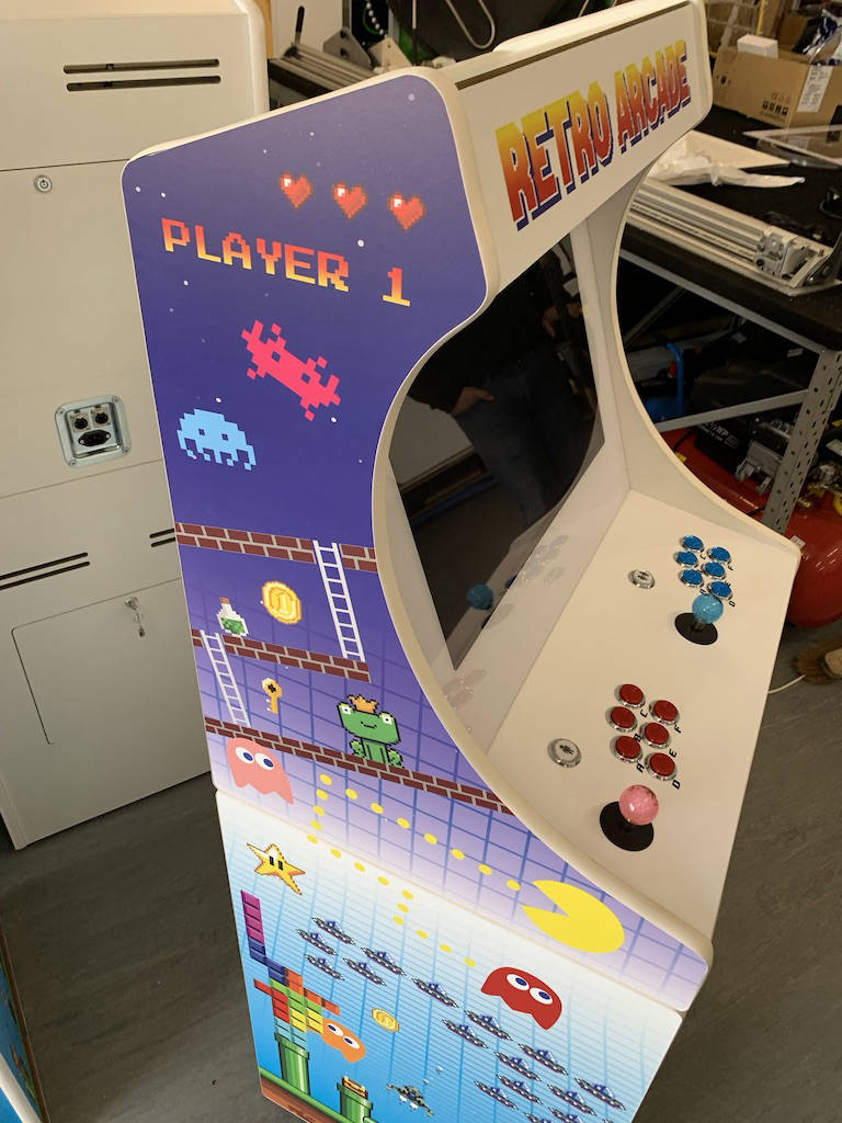 Portable arcade machine