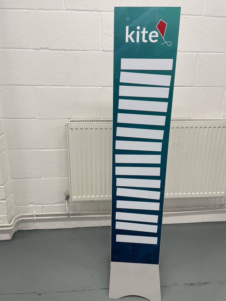Magnetic leader boards for events
