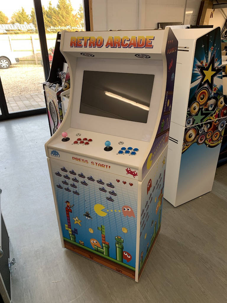 Branded arcade machines