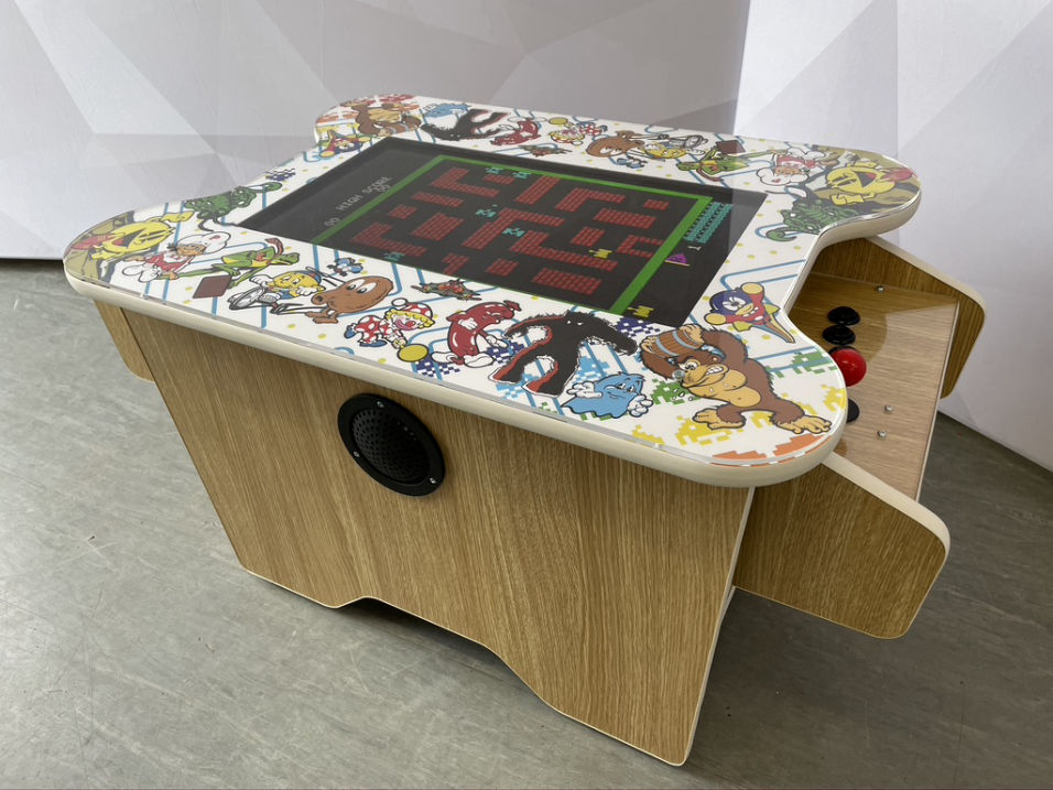 Sit down retro arcade machines