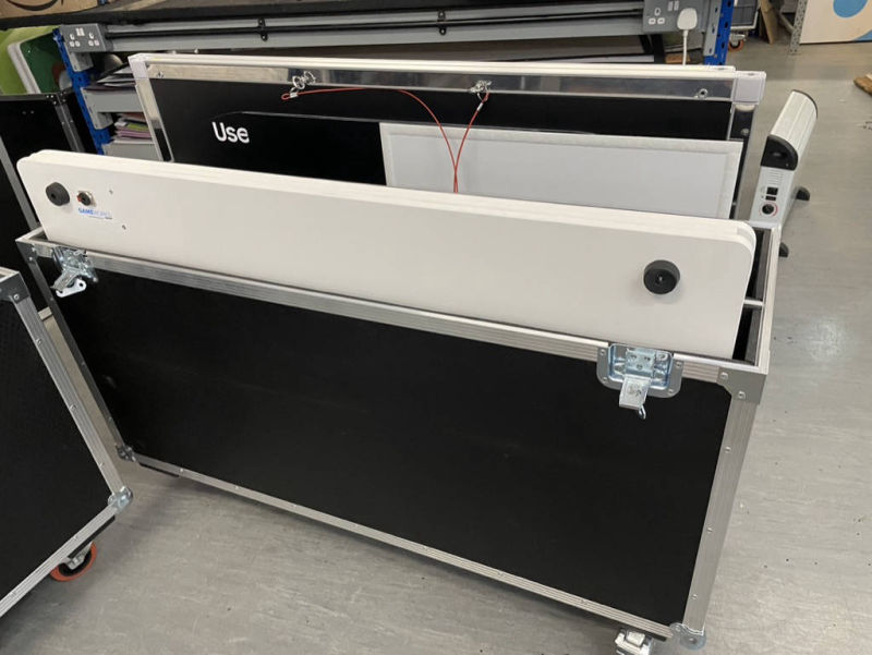 Flight case for whack a mole