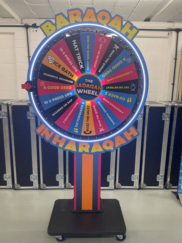 custom spinning wheel