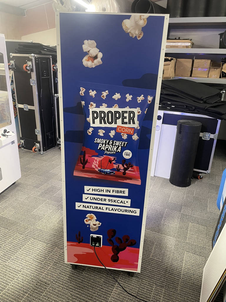 Fully branded arcade crane games