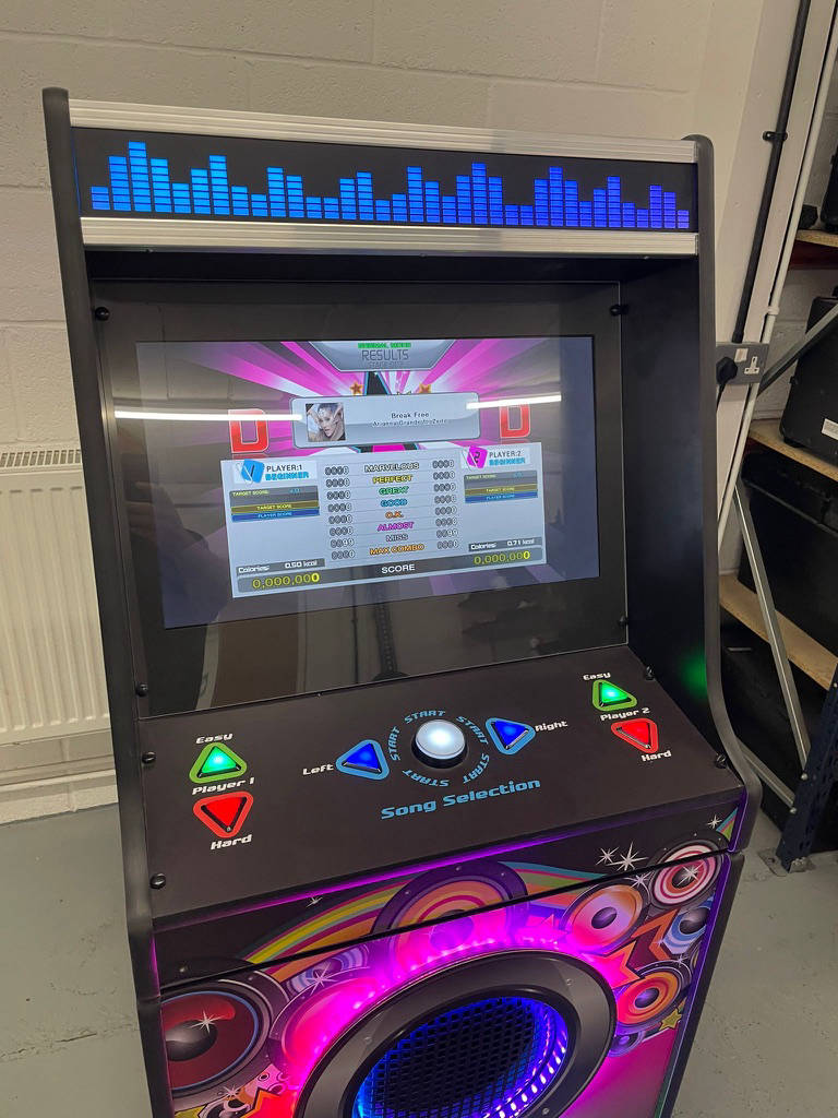 Stepmania dance machine enclosure