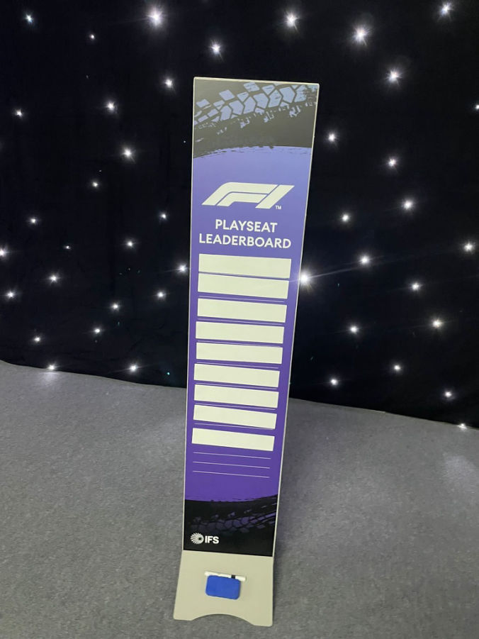 Magnetic score boards and leader boards