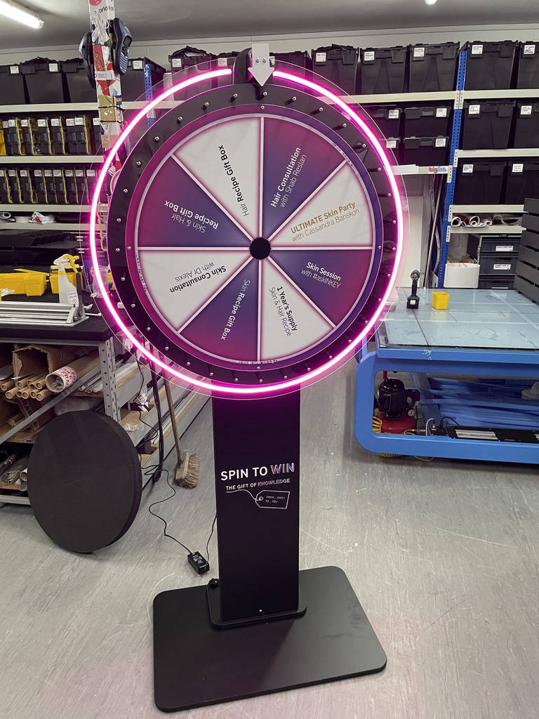 Wheel of fortune games & marketing wheels