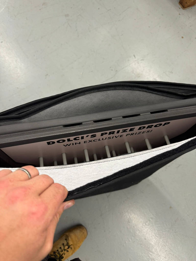 Padded bags custom made for Plinko Online