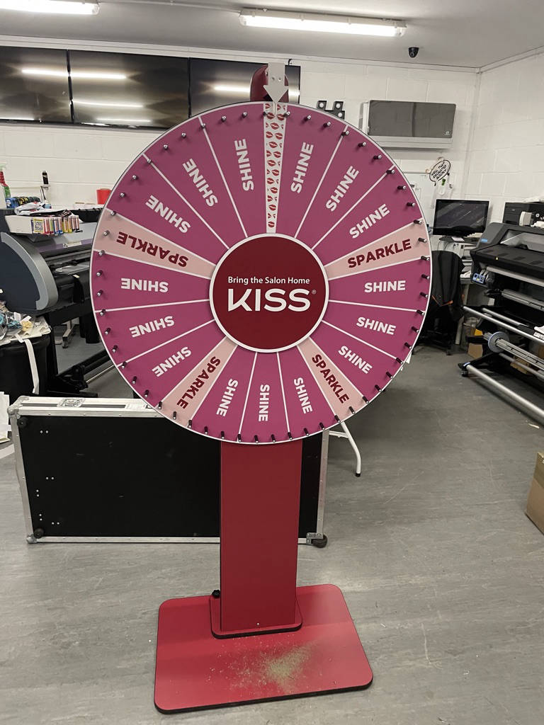 Giant wheel of fortune for hire or sale