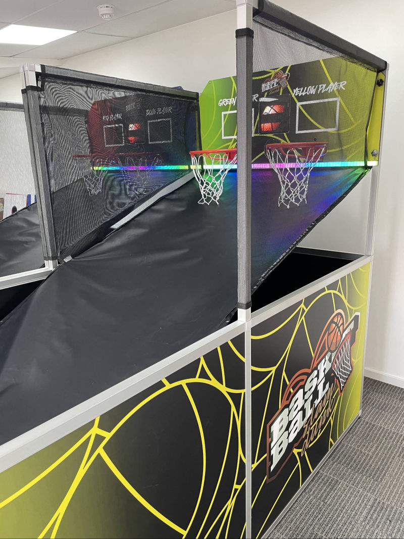 Electronic basketball games