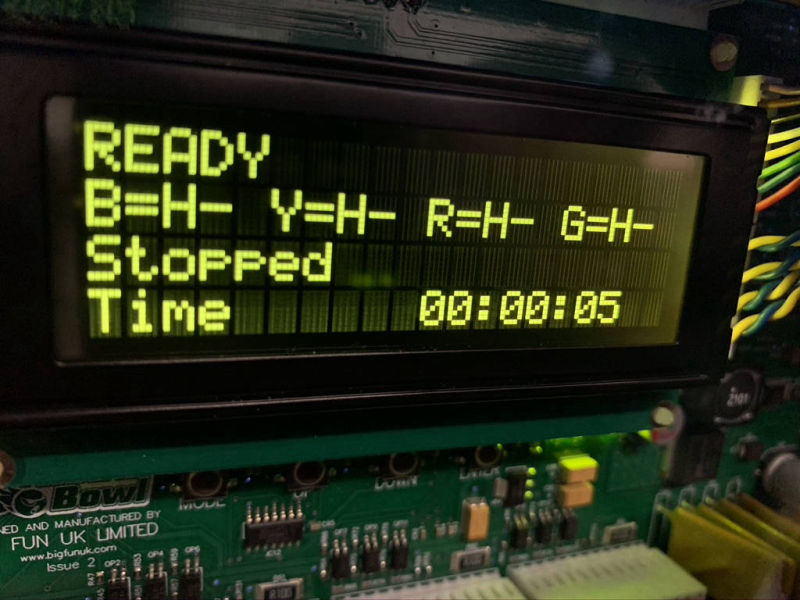 Custom roll a ball electronics