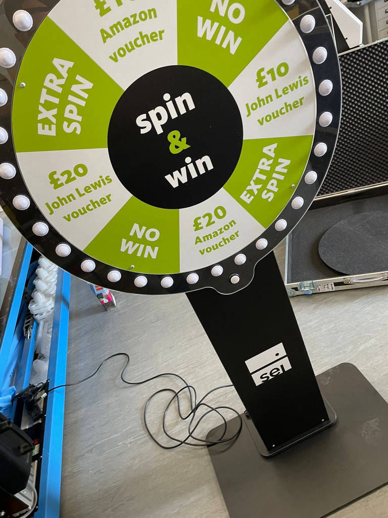 digital prize wheel manufacturers