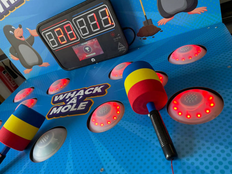 Custom digital whack a mole