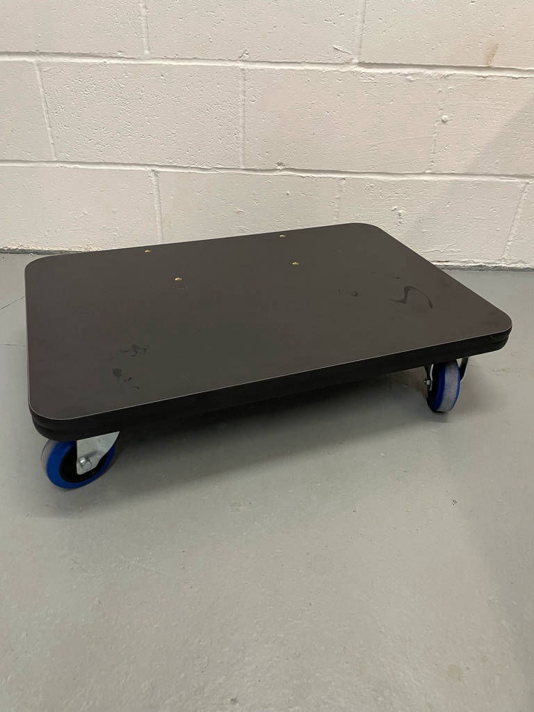 Wheeled base for prize wheel